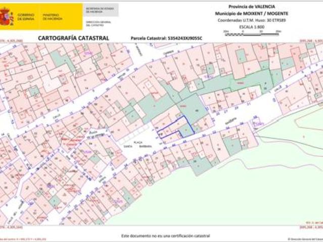 Terreno en venta en Moixent / Mogente, València / Valencia