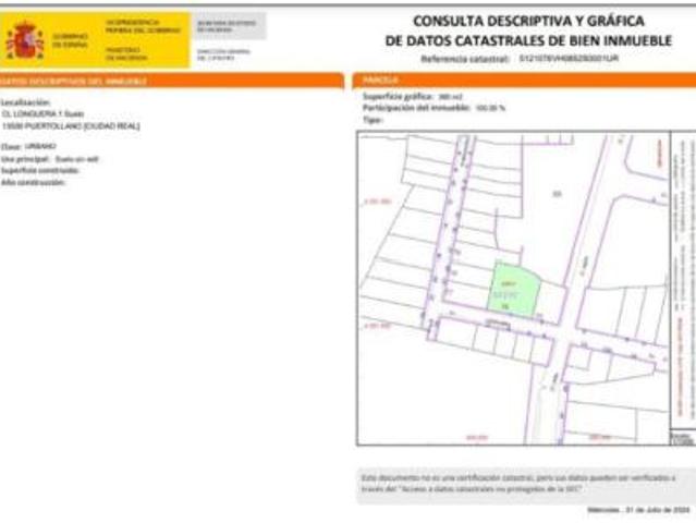 Terreno en venta en Barriada Constitución, Puertollano