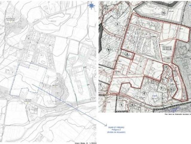 Terreno en venta en A Morosa, Santiago de Compostela
