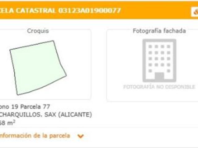 Terreno en venta en La Estación, Sax