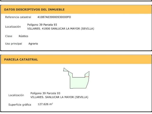 Terreno en venta en El Madroño, Andalucía