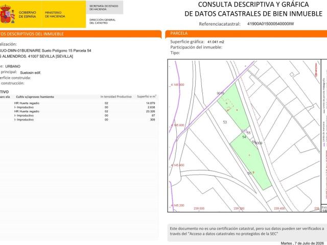 Terreno en venta en Nervión, Sevilla