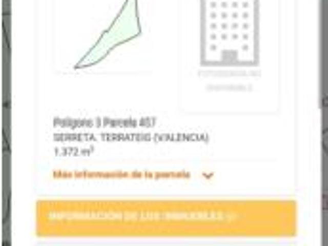 Terreno en venta en Terrateig, València / Valencia