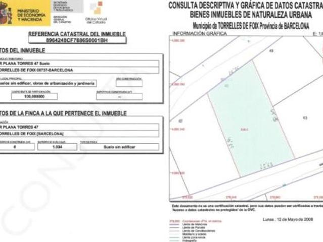 Terreno en venta en la Plana de les Torres, Torrelles de Foix