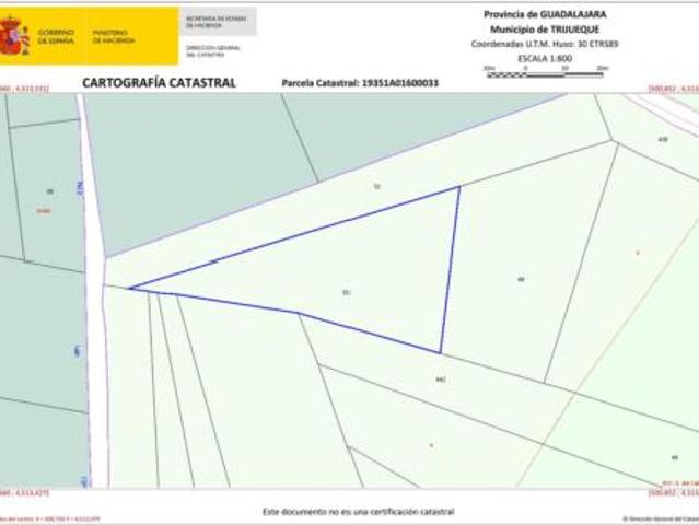 Terreno en venta en Trijueque, Guadalajara
