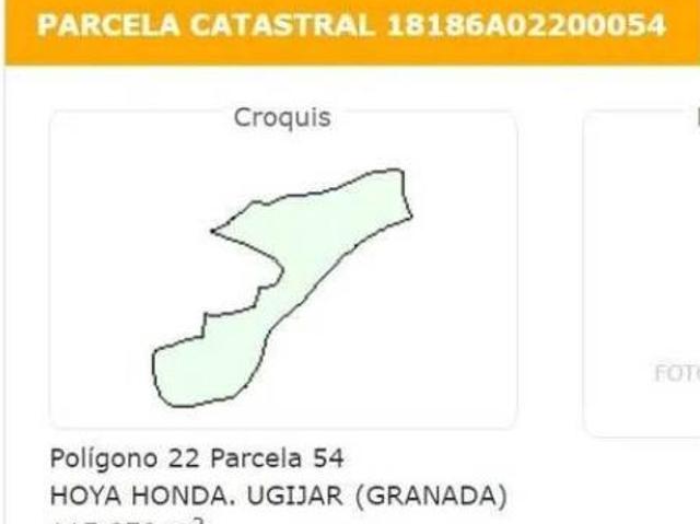 Terreno en venta en Ugíjar, Granada