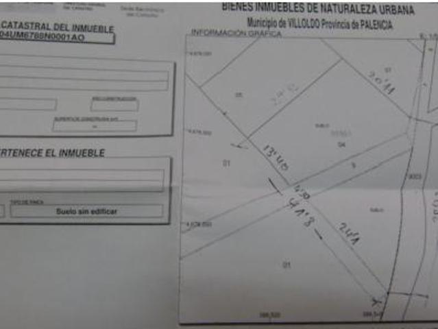 Terreno en venta en Villoldo, Palencia
