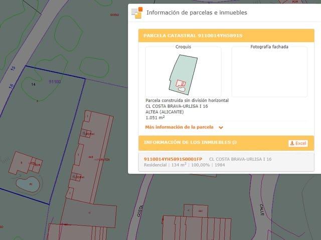 Terreno en venta en la Marina Baixa, Valencia