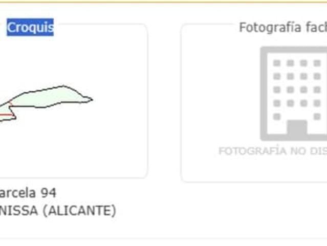 Terreno en venta en Benissa