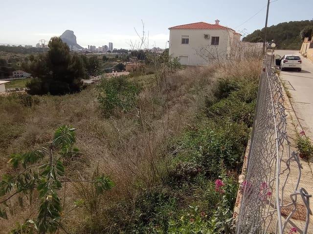 Terreno en venta en Calpe, La Soliva