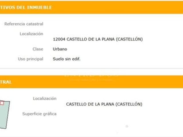 Terreno en venta en Castelló de la Plana / Castellón de la Plana, Castelló / Castellón