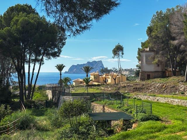 Terreno en venta en Moraira, la Marina Alta