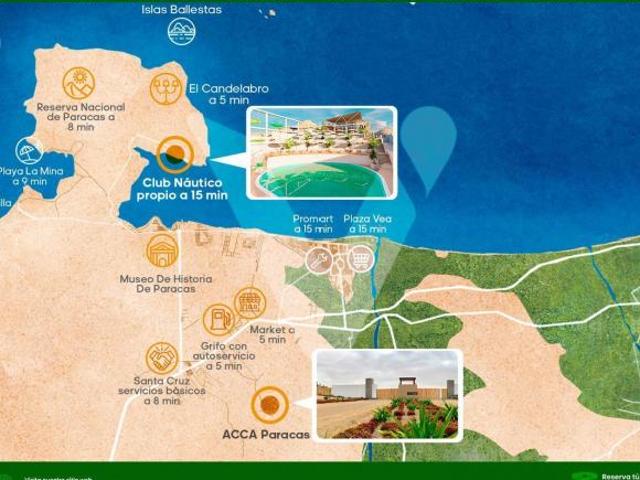 Terrenos desde 1200 m² Hasta 3700 M² Desde $60,000 inscrito en Sunarp