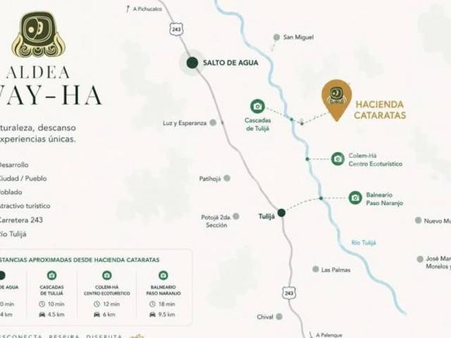 Terreno en venta en Salto De Agua, Chiapas