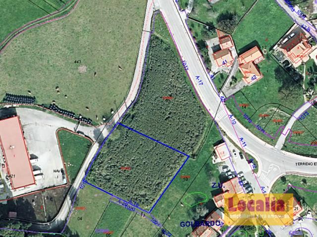 Terreno en venta en Golbardo, Reocín