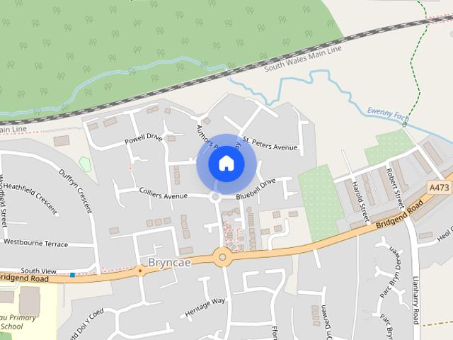 House for rent in Bryncae, Wales