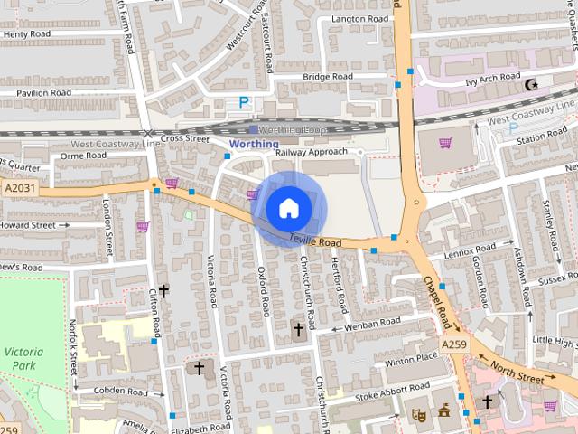 House for rent in Worthing, West Sussex