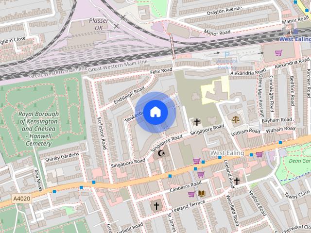 Apartment for rent in London Borough of Ealing, Hanwell