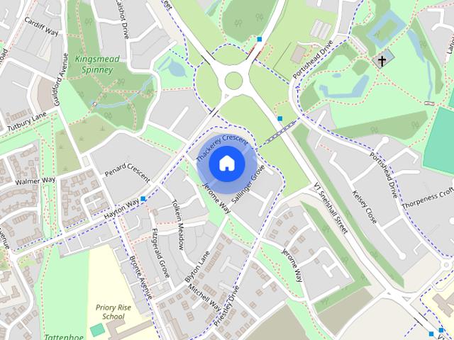 House for rent in Tattenhoe Park, Shenley Brook End