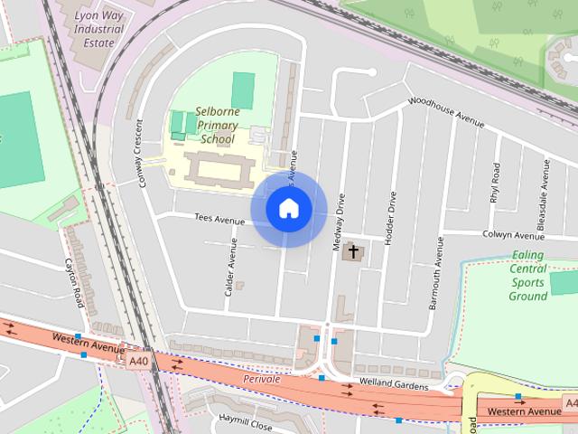 House for rent in London Borough of Ealing, Perivale