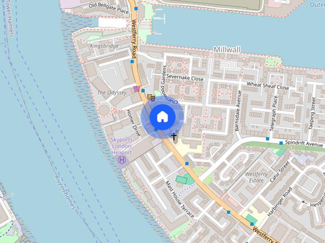 Apartment for rent in Isle Of Dogs, Greater London