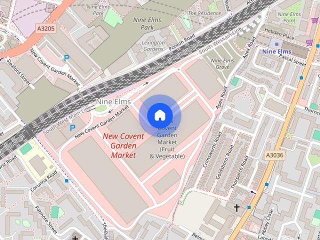 Apartment for rent in Nine Elms, Greater London