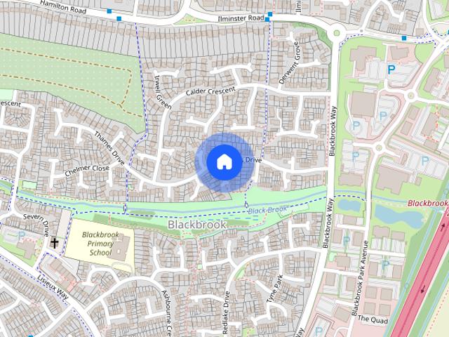 House for rent in Blackbrook, Rumwell