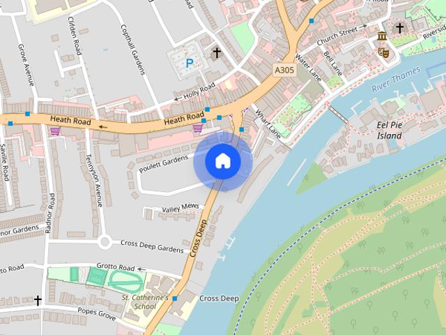 Apartment for rent in Strawberry Hill, Greater London