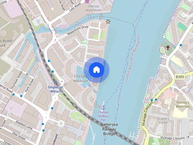 Apartment for rent in Chelsea Harbour, Greater London