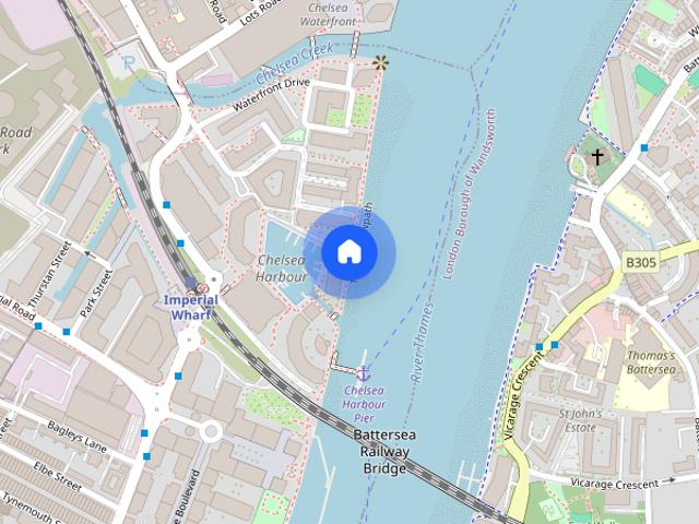 Apartment for rent in Chelsea Harbour, Greater London