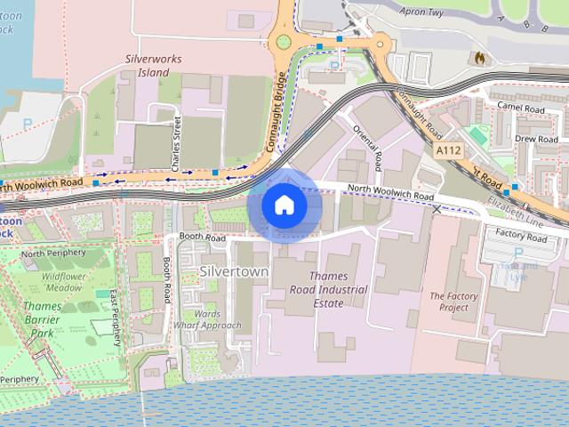 Apartment for rent in Silvertown, Greater London
