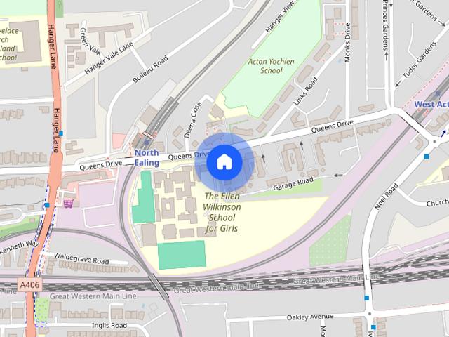 Apartment for rent in London Borough of Ealing, Park Royal