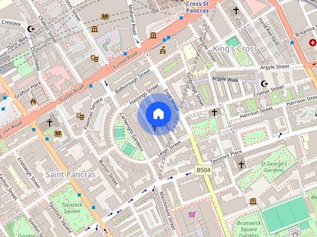 Apartment for rent in Bloomsbury, King's Cross