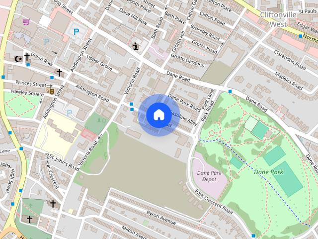 House for rent in Cliftonville West, Acol