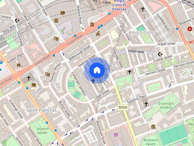 Apartment for rent in Bloomsbury, King's Cross
