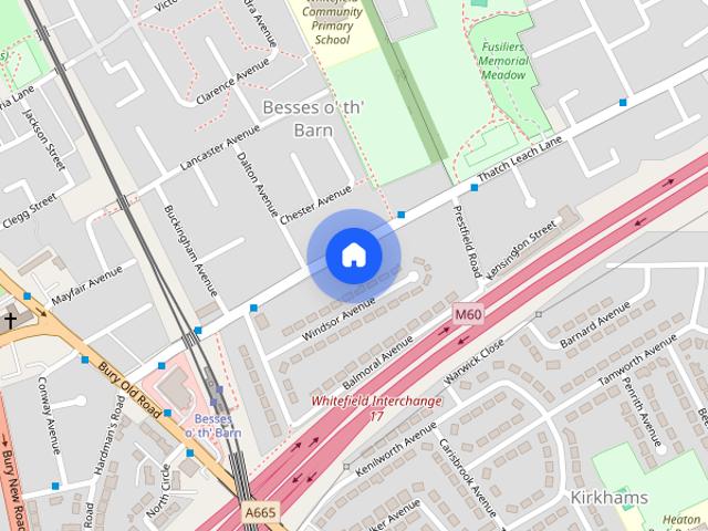 House for rent in Whitefield, Bury