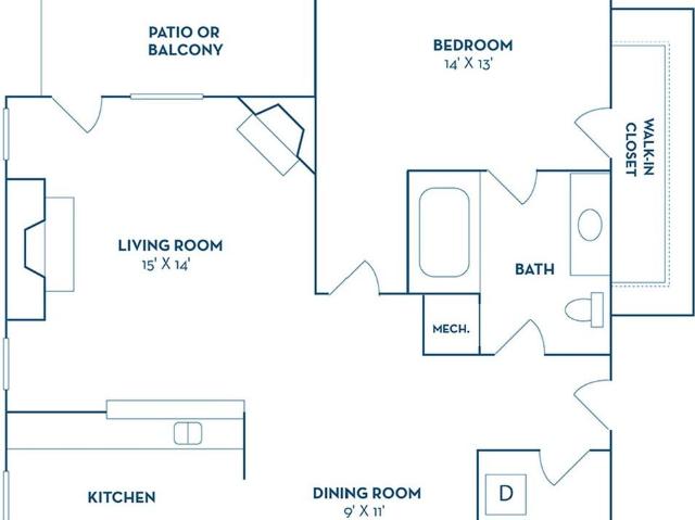 Apartment for rent in Cobb, Georgia