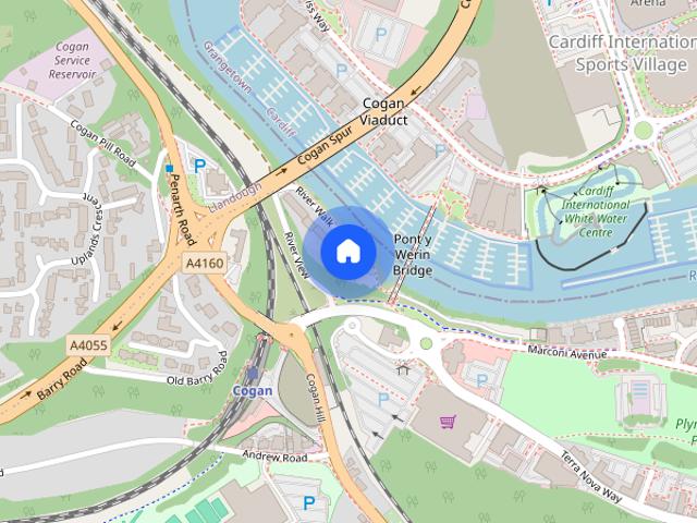Apartment for rent in Penarth, Wales