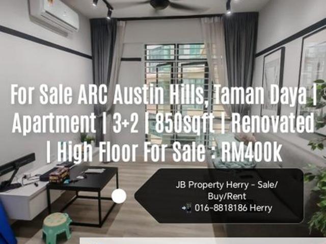 Condominium for sale in Tebrau, Johor