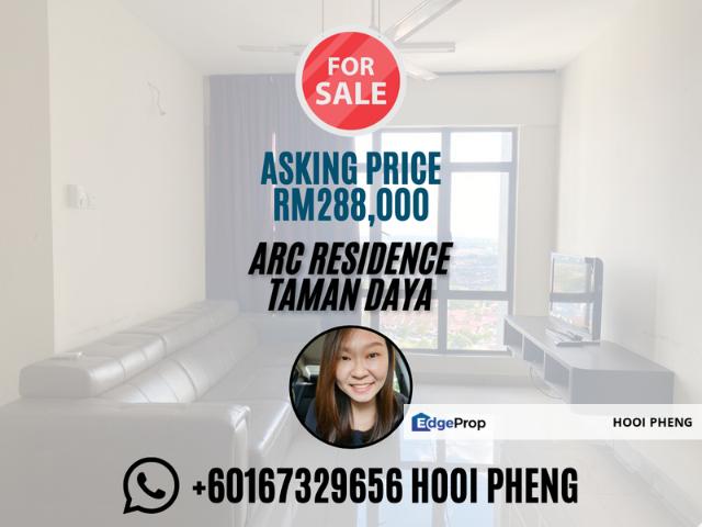 Condominium for sale in Taman Daya, Tebrau