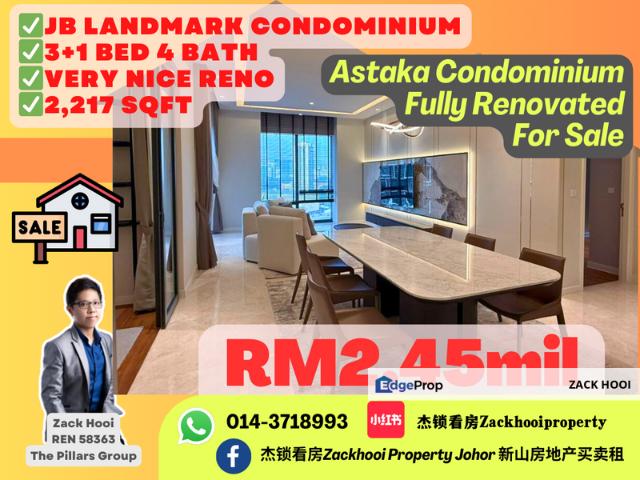 Condominium for sale in Johore Bahru, Johor