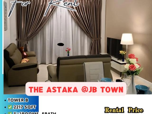 Apartment for rent in Johore Bahru, Johor
