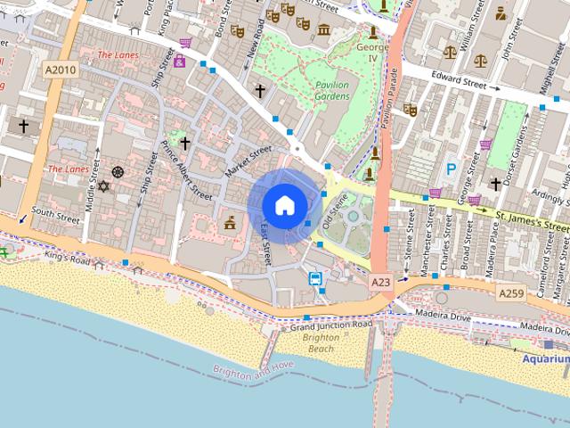 Studio for rent in Queen's Park, Brighton & Hove