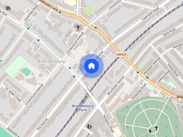 Apartment for rent in Brondesbury, Greater London