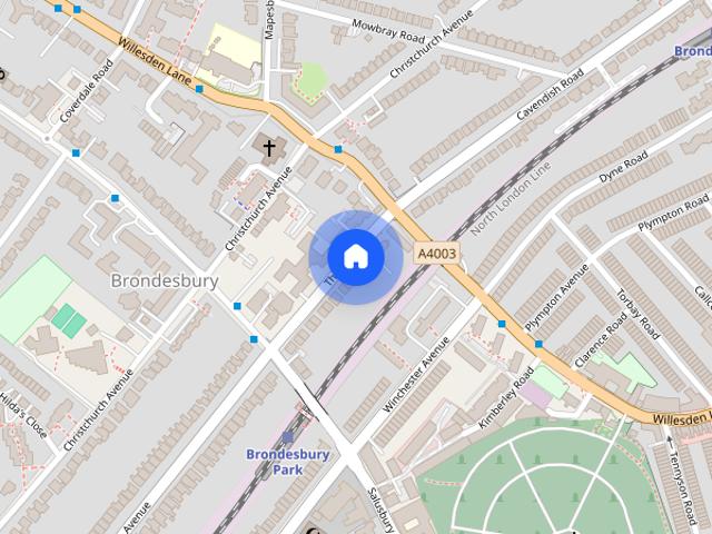 Apartment for rent in Brondesbury, Greater London