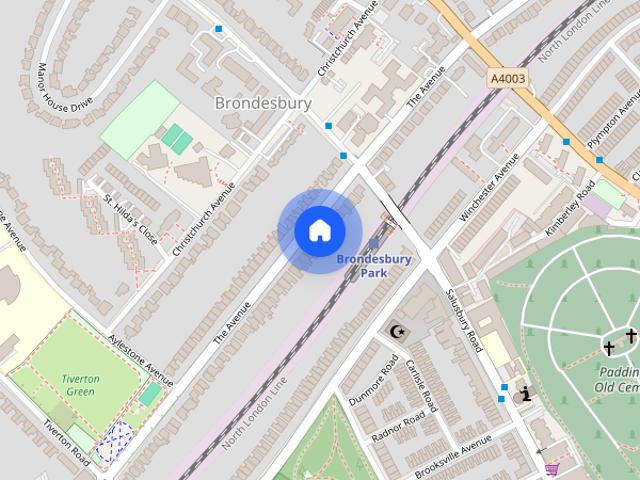 Apartment for rent in Brondesbury Park, Greater London