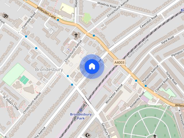 Apartment for rent in Brondesbury Park, Greater London
