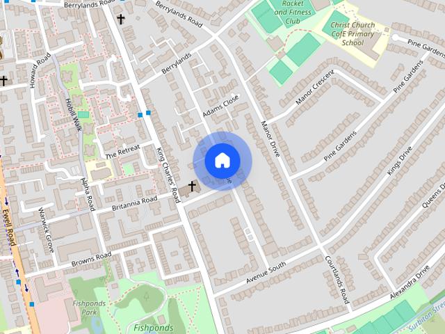 Apartment for rent in Berrylands, Greater London