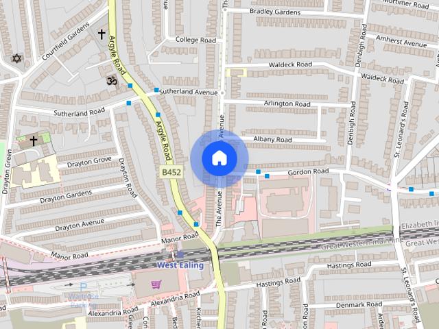 Apartment for rent in London Borough of Ealing, Hanwell