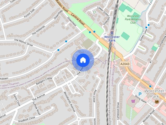 Apartment for rent in Cuddington, Epsom and Ewell